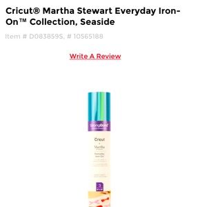 Circuit Martha Stewart everyday iron-on collection